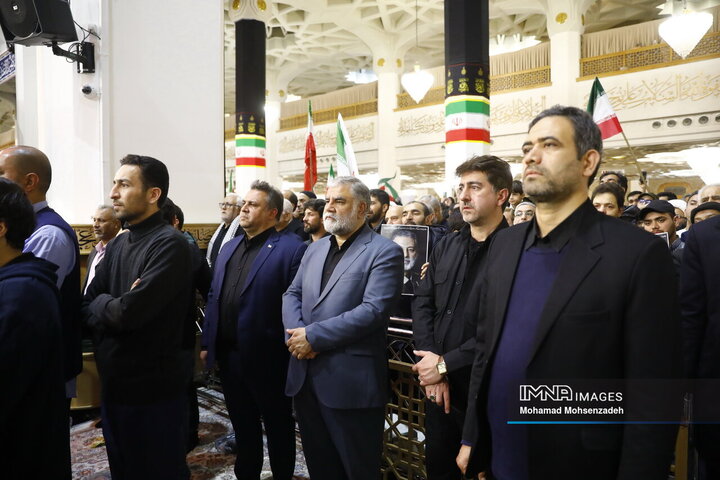 مراسم وداع شهید امیرسپهبدسید عبد الرحیم موسوی در قم