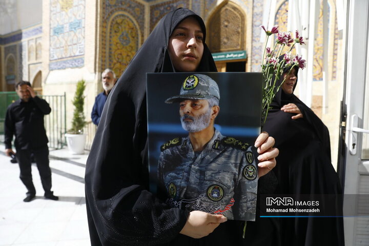 مراسم تشییع پیکر مطهر سرلشکر عبدالرحیم موسوی