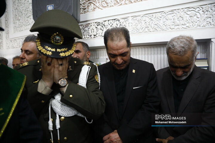 مراسم تشییع پیکر مطهر سرلشکر عبدالرحیم موسوی