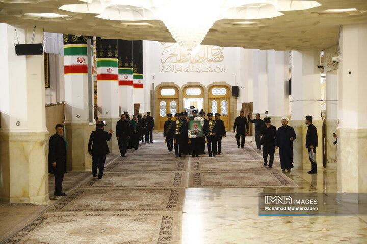 مراسم تشییع پیکر مطهر سرلشکر عبدالرحیم موسوی