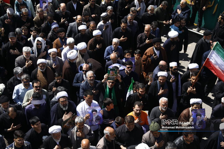 مراسم تشییع پیکر مطهر سرلشکر عبدالرحیم موسوی