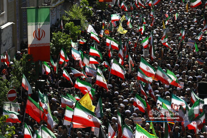 مراسم تشییع پیکر مطهر سرلشکر عبدالرحیم موسوی