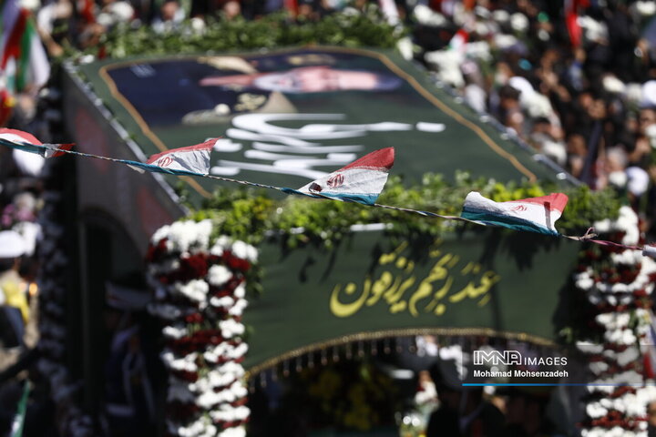 مراسم تشییع پیکر مطهر سرلشکر عبدالرحیم موسوی