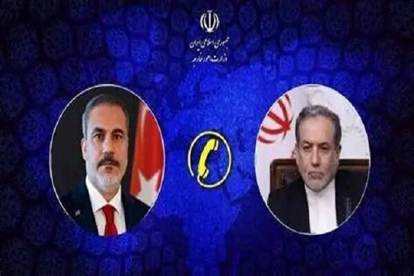 تماس تلفنی وزرای امور خارجه جمهوری اسلامی ایران و ترکیه