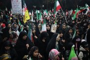 حضور با صلابت مردم نیشابور برای دفاع از کشور