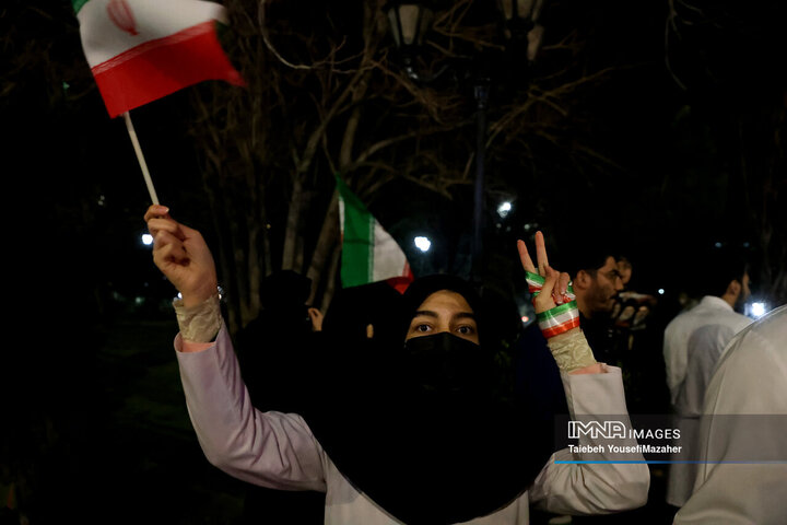 اجتماع کادر سلامت و درمان همدان در محکومیت حمله امریکایی صهیونی