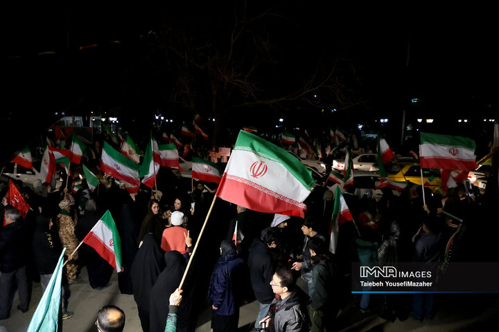 اجتماع کادر سلامت و درمان همدان در محکومیت حمله امریکایی صهیونی