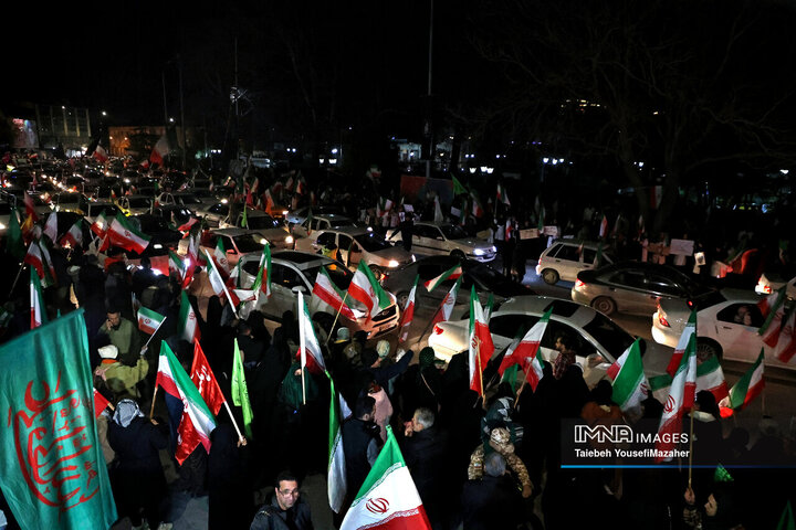 اجتماع کادر سلامت و درمان همدان در محکومیت حمله امریکایی صهیونی