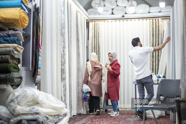 جریان زندگی در بازار وکیل شیراز