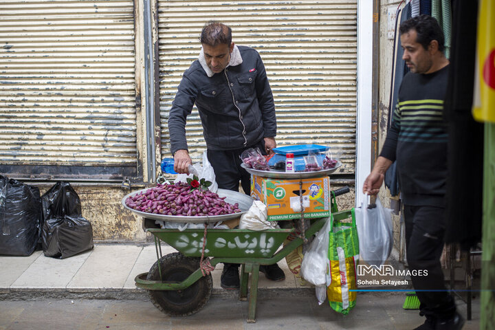 جریان زندگی در بازار وکیل شیراز