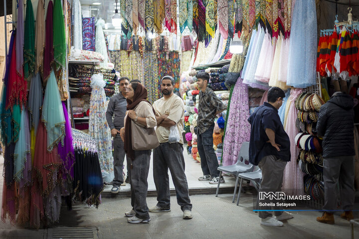 جریان زندگی در بازار وکیل شیراز