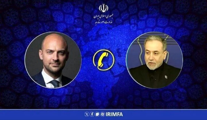 گفت‌وگوی تلفنی وزرای خارجه جمهوری اسلامی ایران و فرانسه