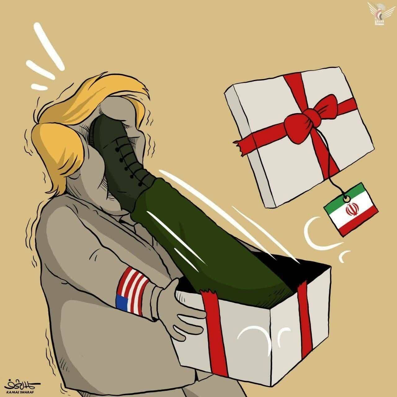 خون غیرت است که در رگ‌های ملت ایران جاری است