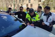 ارزیابی خسارت وارده به خودروهای آسیب‌دیده از جنگ در منطقه ۱۳ اصفهان با همکاری پلیس راهور
