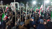 فیلم| میدان‌داری شبانه کشاورزان نایینی با بیل و تراکتور