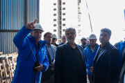 پیشرفت فیزیکی طرح ۸۱۰۰ واحدی نهضت ملی مسکن اراک