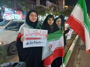 فیلم| حضور متفاوت دانش‌آموزان و فرهنگیان درگز در میدان