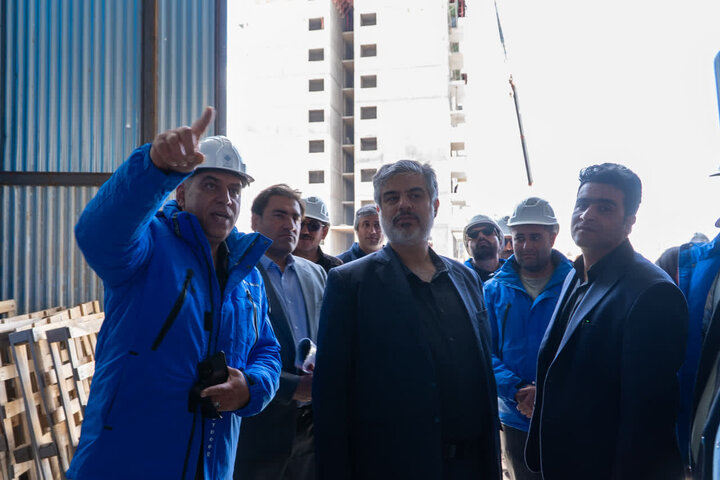 پیشرفت فیزیکی طرح ۸۱۰۰ واحدی نهضت ملی مسکن اراک