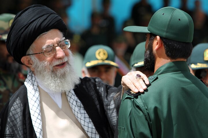 حضور در دانشگاه افسری امام حسین(ع) - خرداد 1391