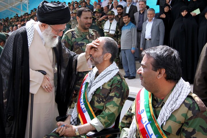 حضور در دانشگاه افسری امام حسین(ع) - خرداد 1391