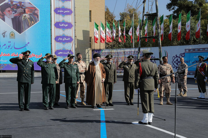مراسم مشترک دانش‌آموختگی دانشجویان دانشگاه‌های افسری نیروهای مسلح - مهر 1402