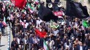 مراسم اربعین رهبر شهید در سمیرم