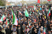 فیلم| حماسه لشکریان جان‌فدا در میعادگاه جمهوری اسلامی یاسوج