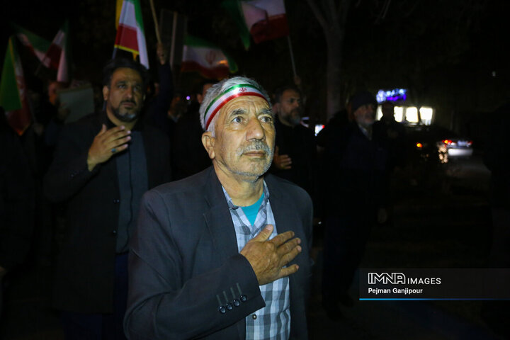 قافله عزاداری اربعین امام شهید در اصفهان
