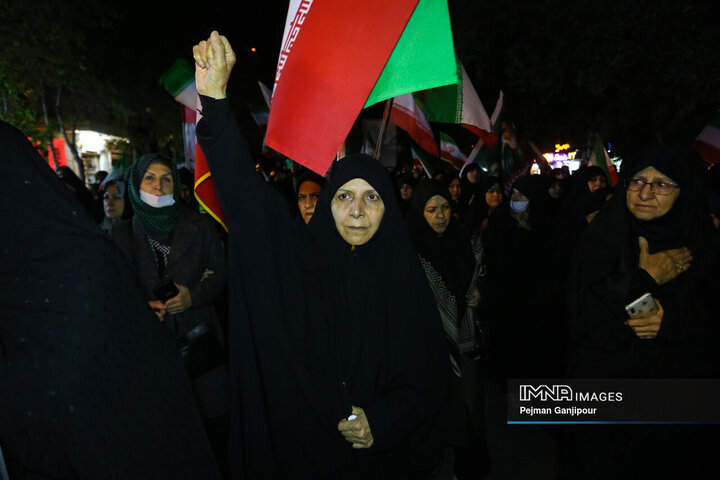 قافله عزاداری اربعین امام شهید در اصفهان