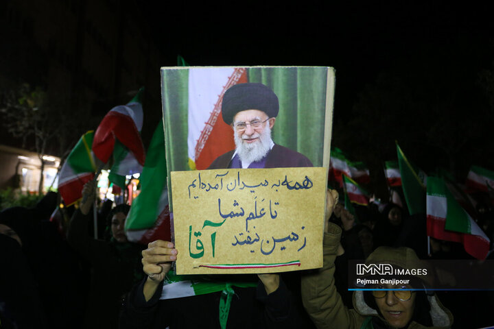 قافله عزاداری اربعین امام شهید در اصفهان