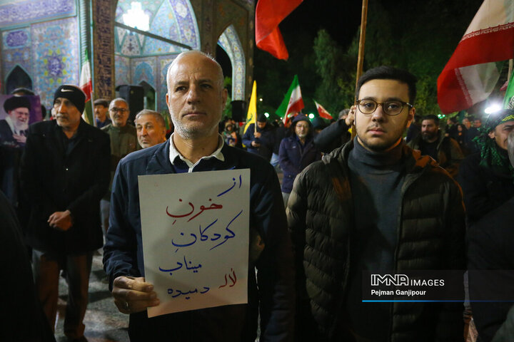قافله عزاداری اربعین امام شهید در اصفهان