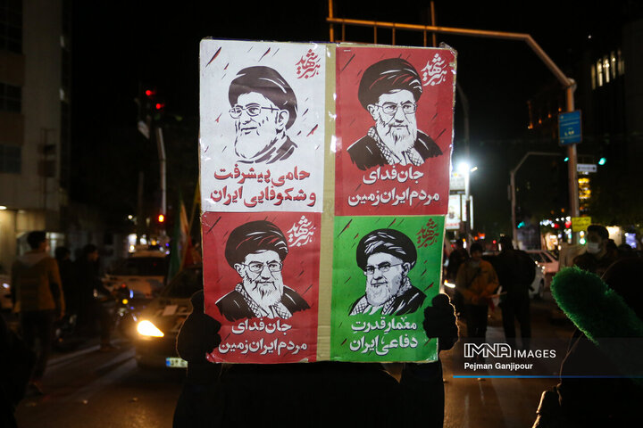 قافله عزاداری اربعین امام شهید در اصفهان