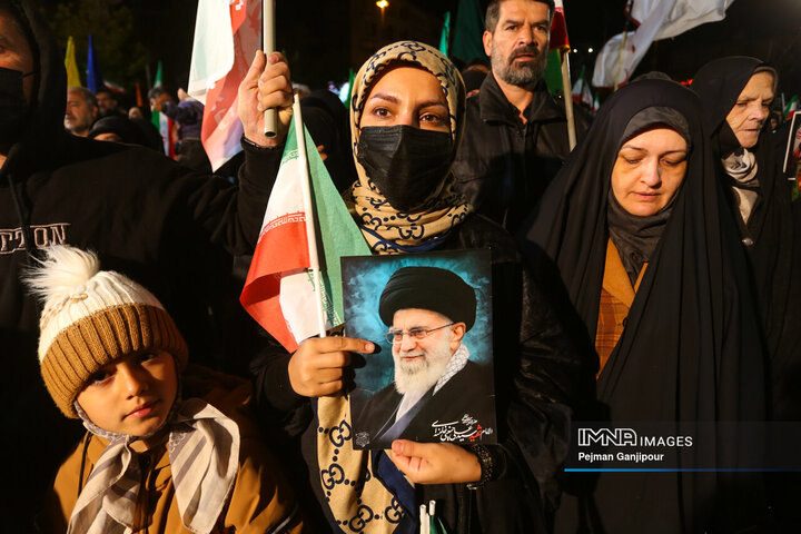 مراسم چهلمین روز شهادت رهبر معظم انقلاب در اصفهان