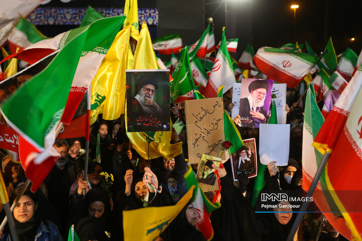 مراسم چهلمین روز شهادت رهبر معظم انقلاب در اصفهان