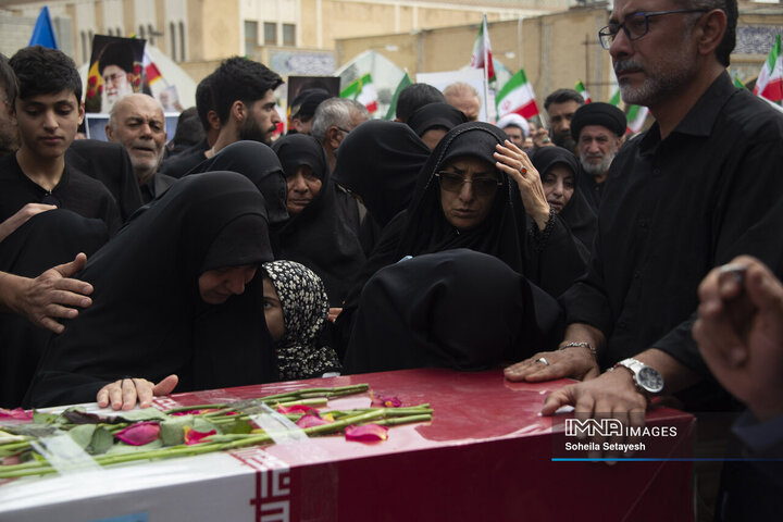 مراسم تشییع رییس سازمان اطلاعات سپاه کشور