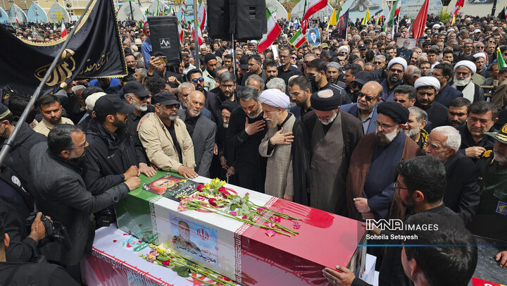 مراسم تشییع رییس سازمان اطلاعات سپاه کشور
