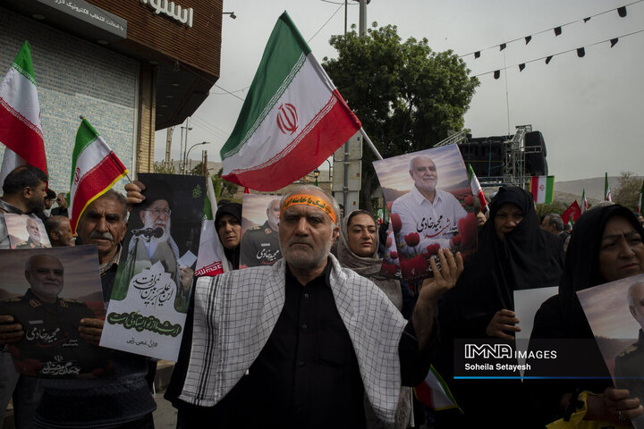 مراسم تشییع رییس سازمان اطلاعات سپاه کشور