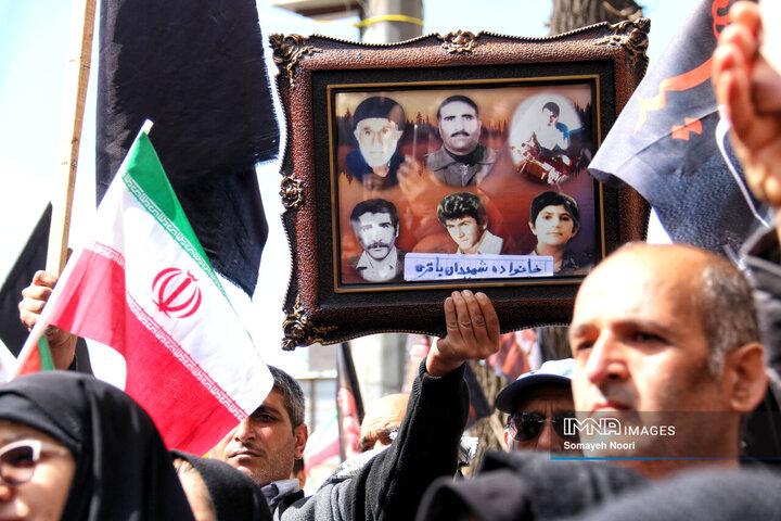 چهل روز گذشت؛ کرمانشاه در سوگِ رهبرِ شهیدش