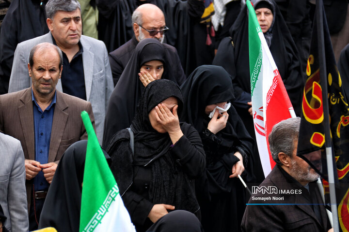 چهل روز گذشت؛ کرمانشاه در سوگِ رهبرِ شهیدش