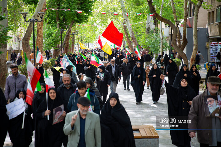 مراسم اربعین شهادت رهبر انقلاب