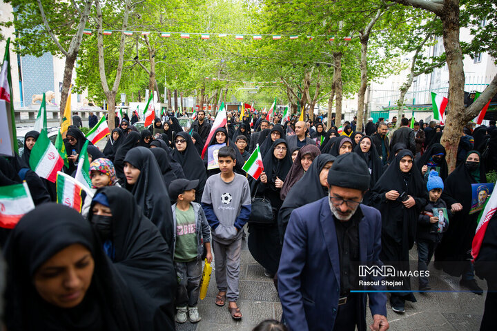 مراسم اربعین شهادت رهبر انقلاب