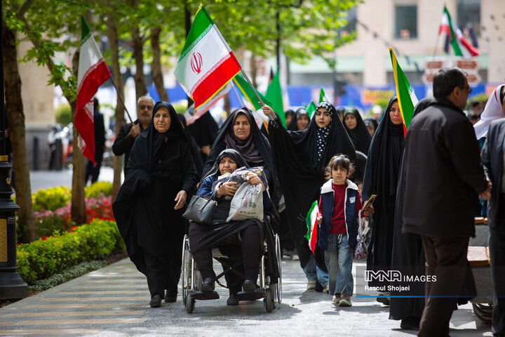 مراسم اربعین شهادت رهبر انقلاب