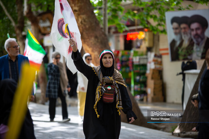 مراسم اربعین شهادت رهبر انقلاب