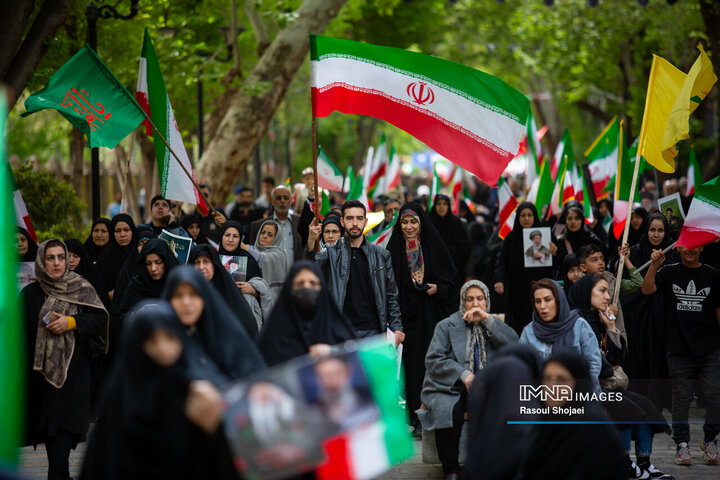 مراسم اربعین شهادت رهبر انقلاب