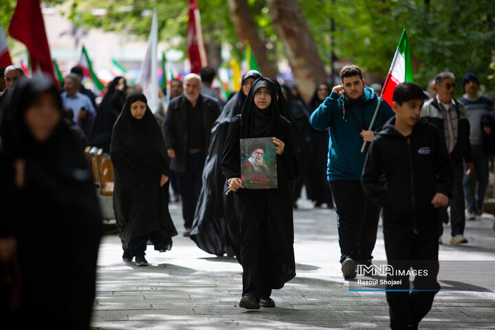 مراسم اربعین شهادت رهبر انقلاب