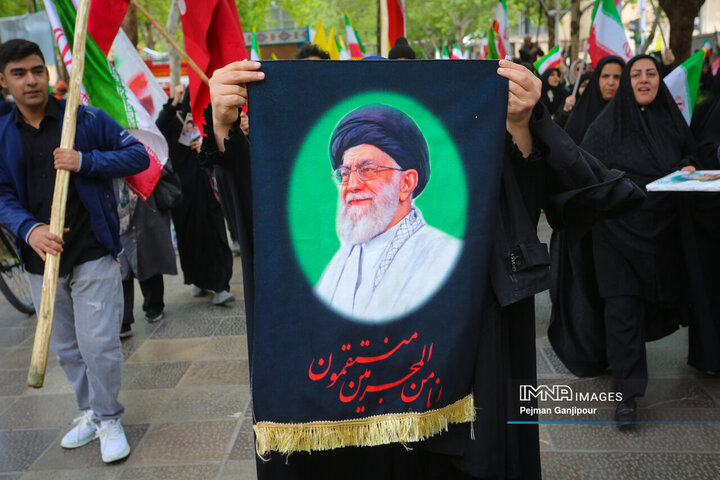 مراسم اربعین فراق شهادت رهبر حکیم انقلاب اسلامی در اصفهان