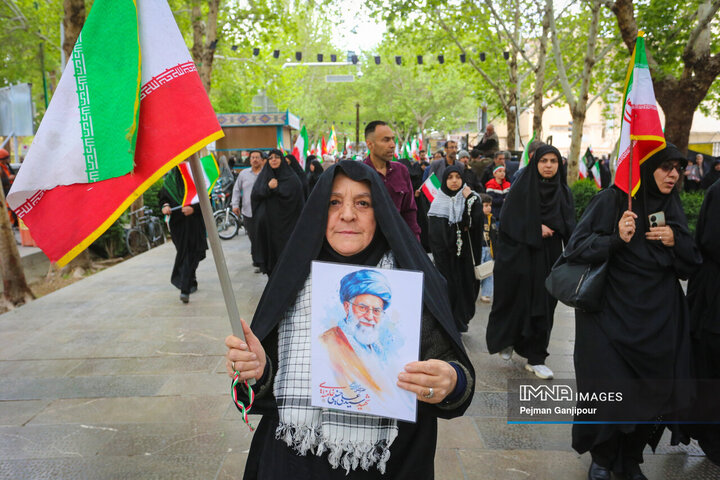 مراسم اربعین فراق شهادت رهبر حکیم انقلاب اسلامی در اصفهان
