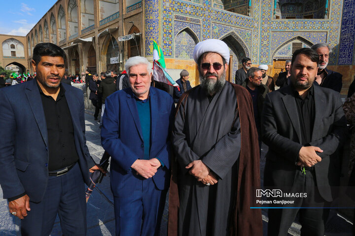 مراسم اربعین فراق شهادت رهبر حکیم انقلاب اسلامی در اصفهان