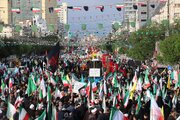 مراسم اربعین رهبر شهید انقلاب اسلامی در مشهد