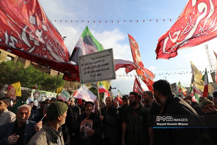 مراسم اربعین رهبر شهید انقلاب اسلامی در مشهد
